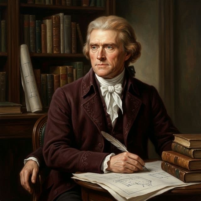 Portrait of Thomas Jefferson