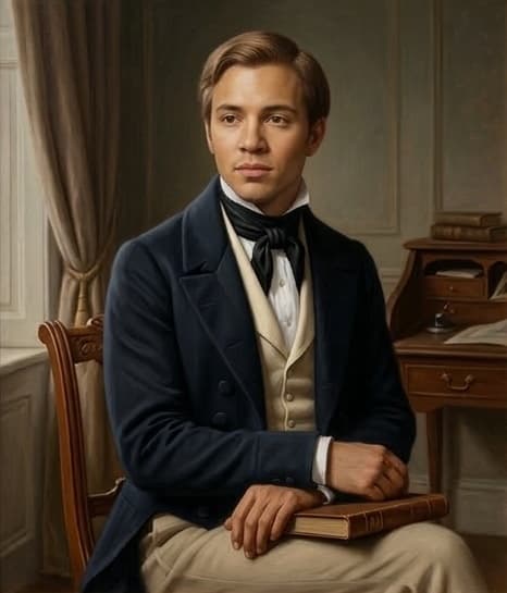 AI-assisted portrait of Eston Hemings Jefferson